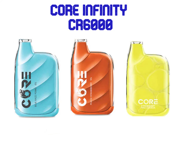 Core Infinity 12ML 6000 Puffs Rechargeable Disposable Device
